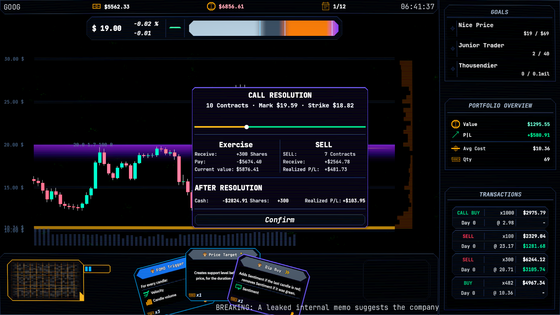 TICKER screenshot 1